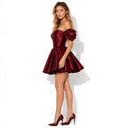 Kalina Mini Satin Dress