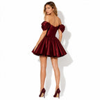 Kalina Mini Satin Dress