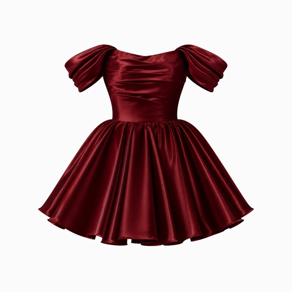 Kalina Mini Satin Dress