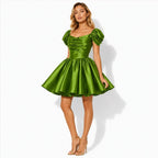 Kalina Mini Satin Dress