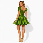 Kalina Mini Satin Dress
