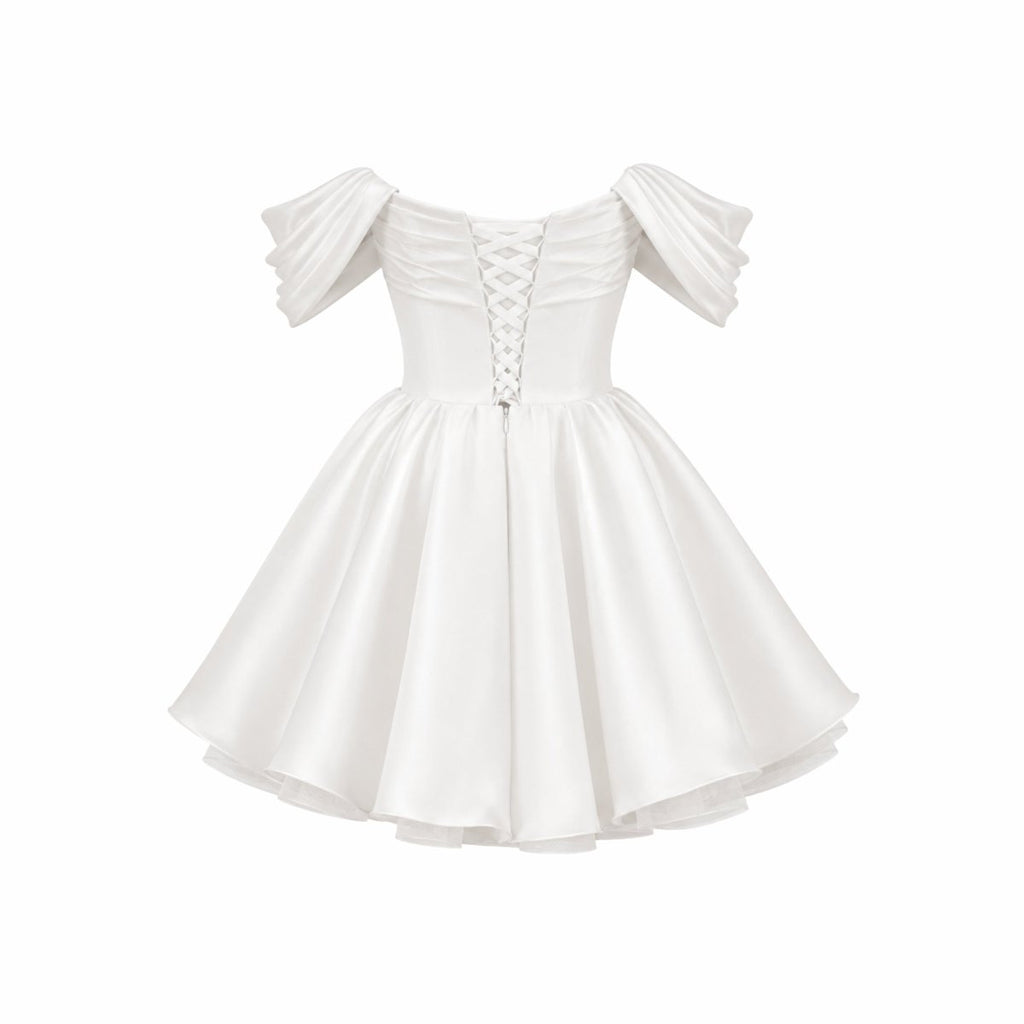 Kalina Mini Satin Dress