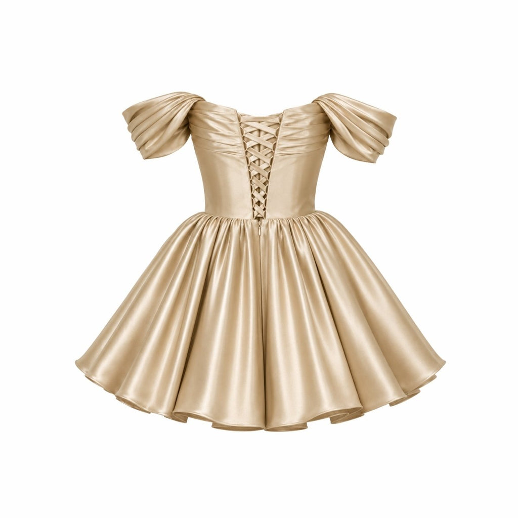 Kalina Mini Satin Dress
