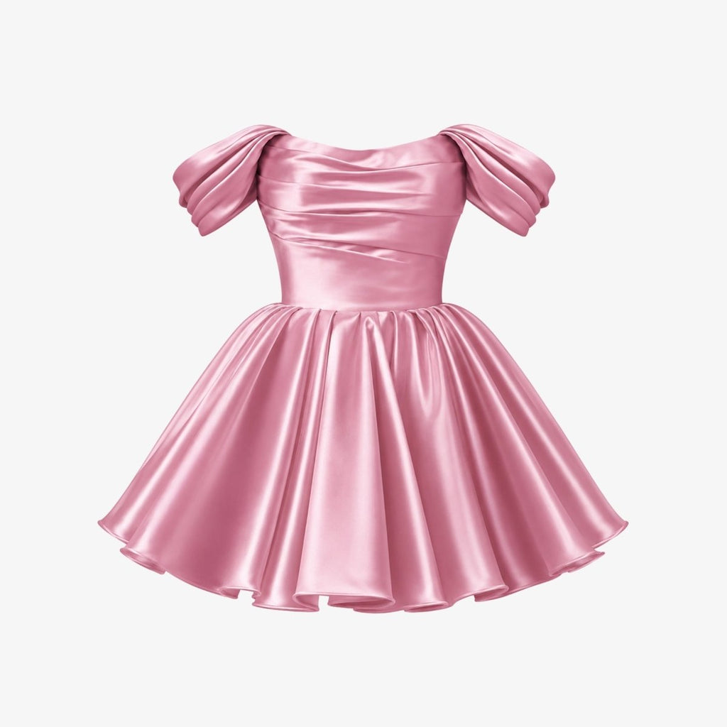 Kalina Mini Satin Dress