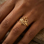 Lotus Flower Ring