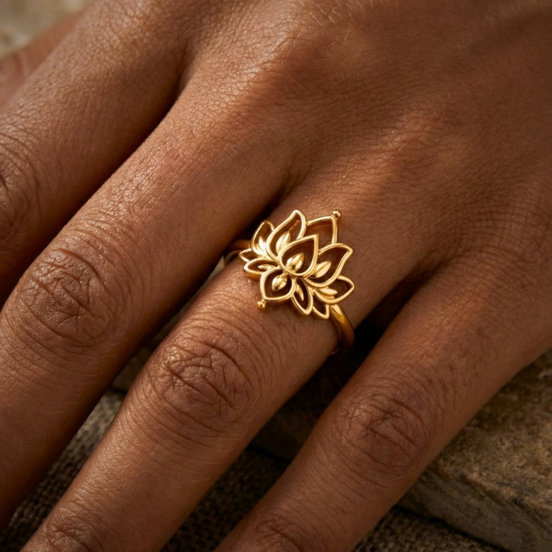 Lotus Flower Ring