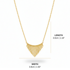 Bead Tassle Necklace