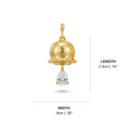 Bell Mini Jhumka Earrings