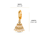 Jhumka Pearl Earrings