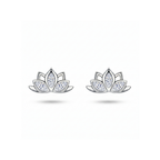 Lotus Stud Earrings