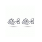 Lotus Stud Earrings