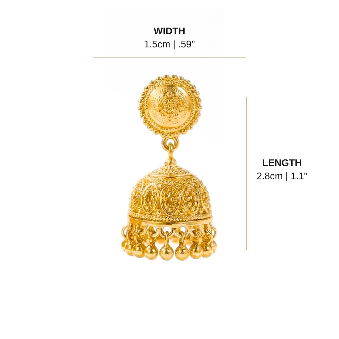 Mini Jhumka Earrings