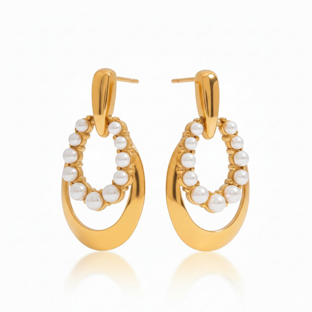 Moti Pearl Jhumka