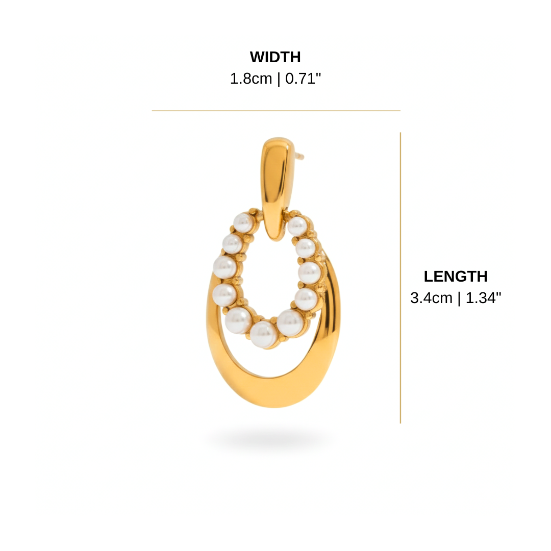 Moti Pearl Jhumka