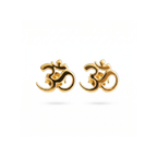 Om Stud Earrings
