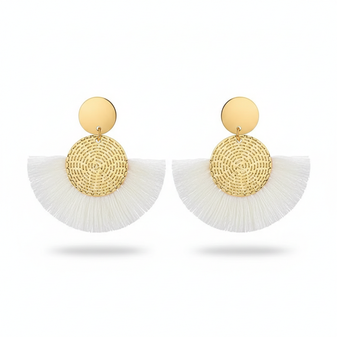 Pankh Tassel Jhumka