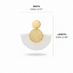 Pankh Tassel Jhumka