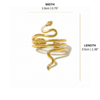 Sarpah Serpent Ring