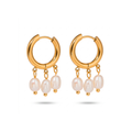 Tri Pearle Earrings