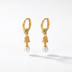 Bell Pearle Mini Jhumka Earrings
