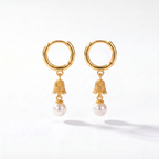 Bell Pearle Mini Jhumka Earrings