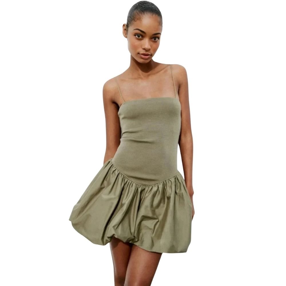 Aubrey - Olive Green