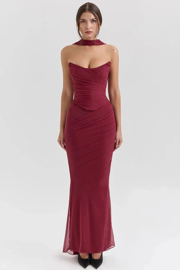 Hailey in Maroon
