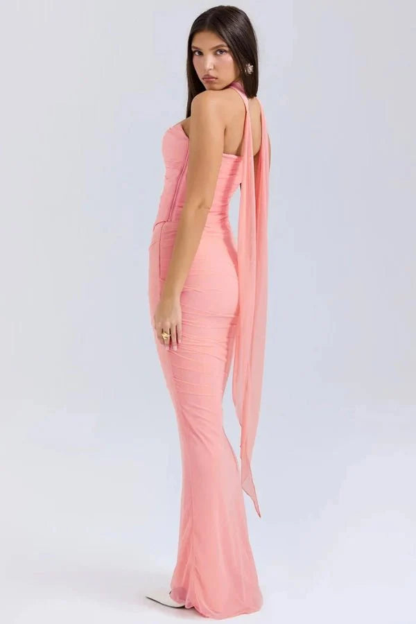 Hailey in Peach