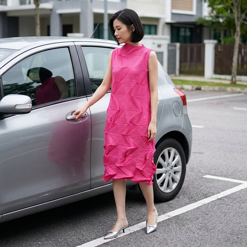 Heliora Midi Dress