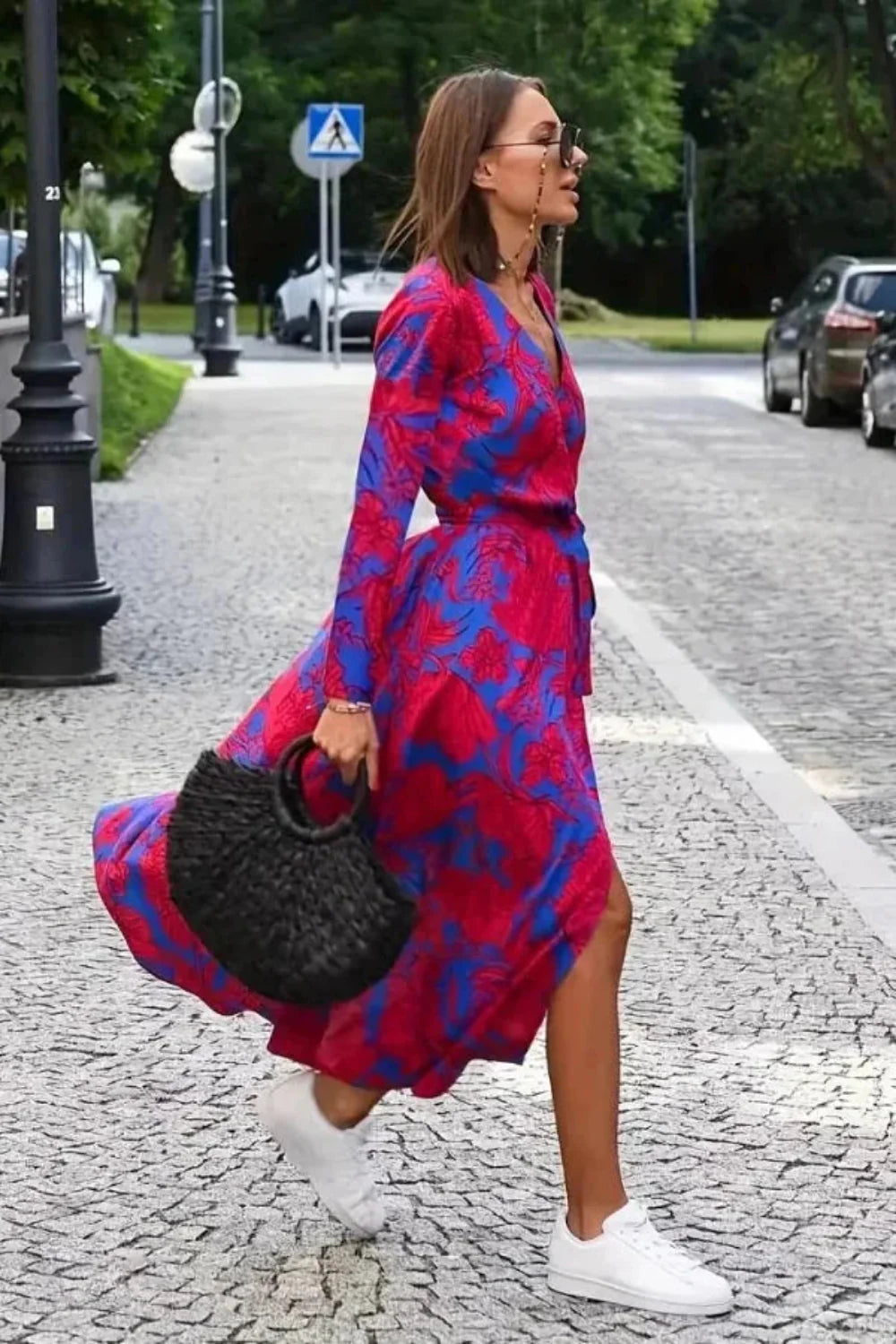 Aleia - Red Floral