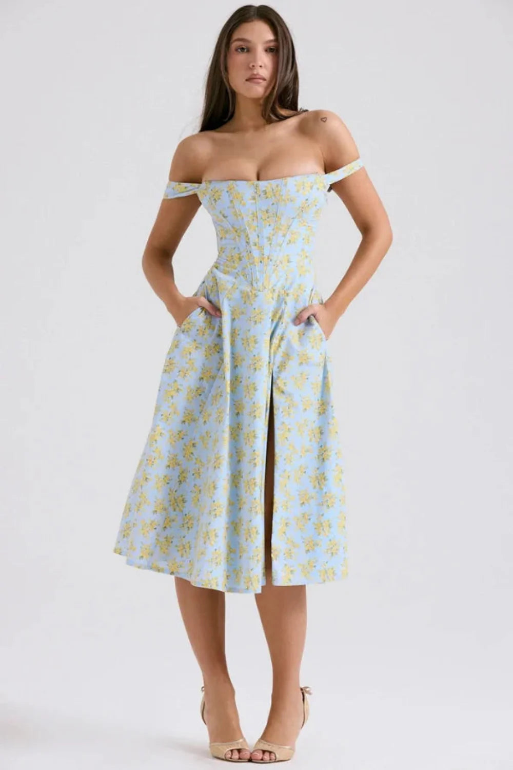 Seraphine - Floral Blue