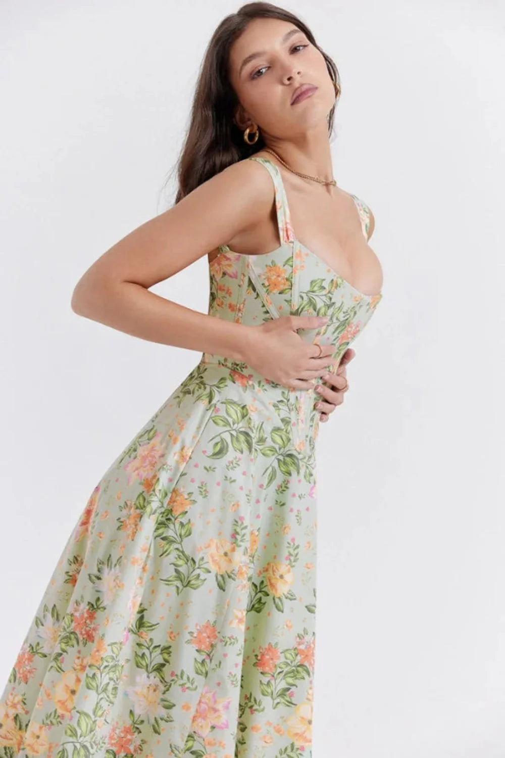Seraphine - Floral Green
