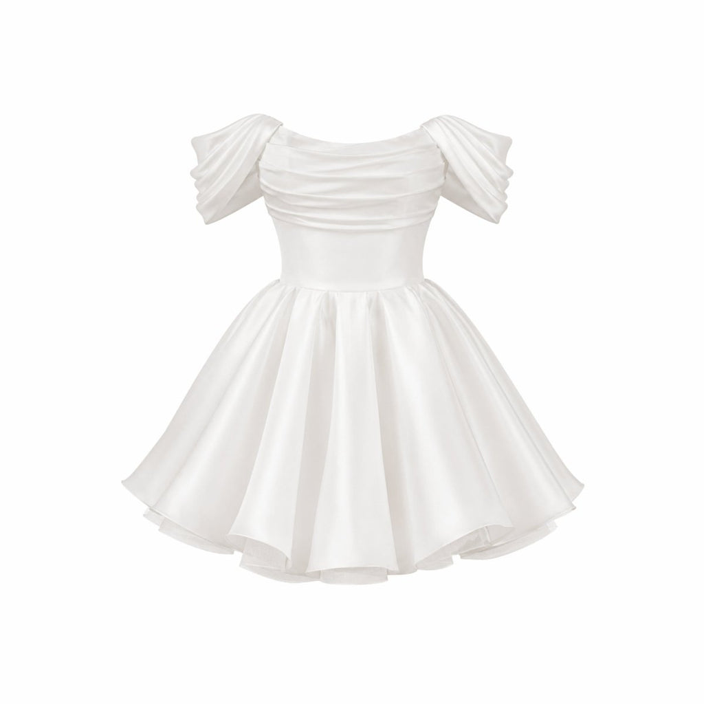 Kalina Mini Satin Dress