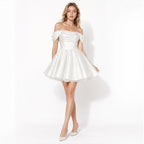 Kalina Mini Satin Dress